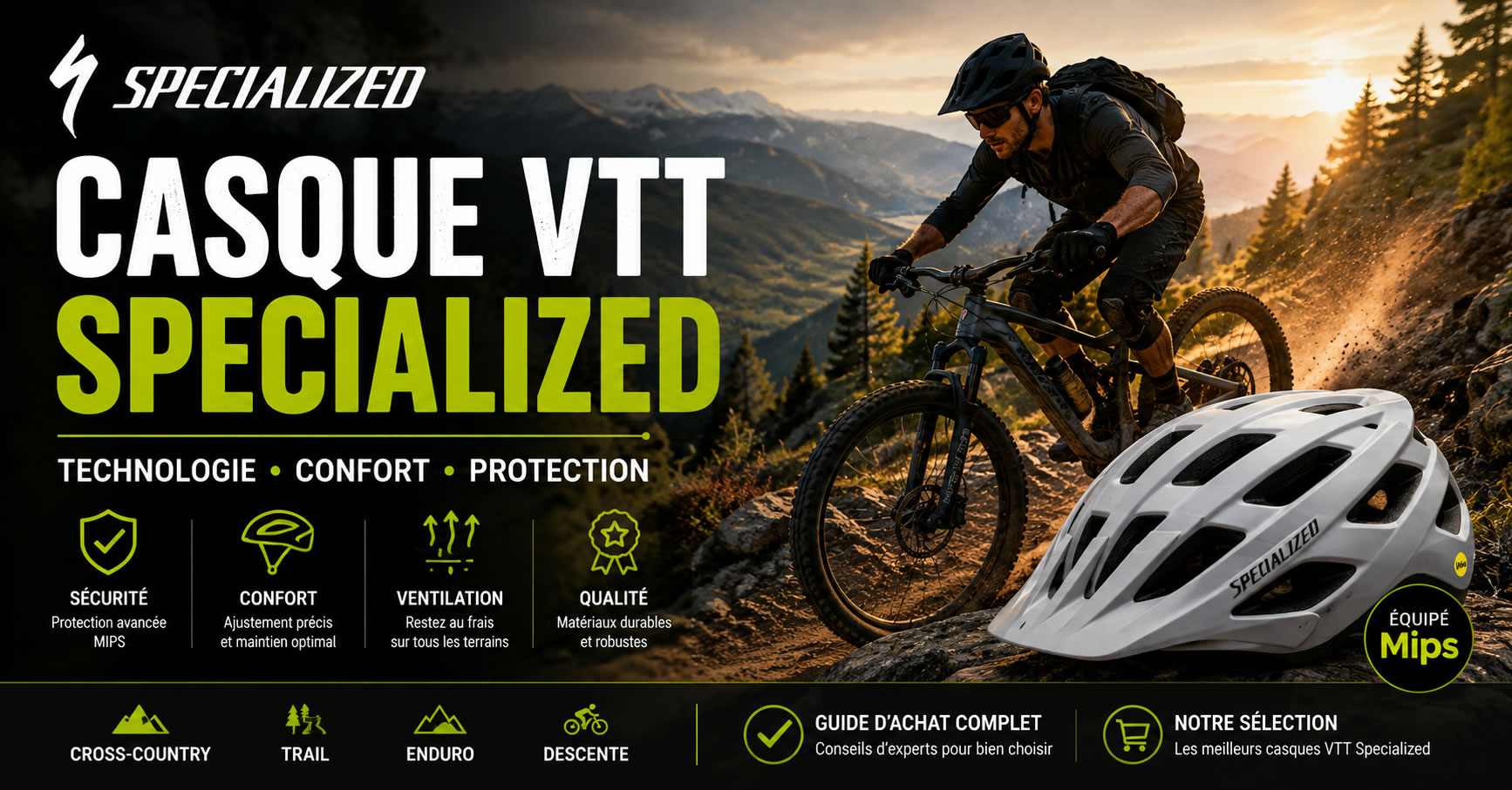 Casque VTT Specialized