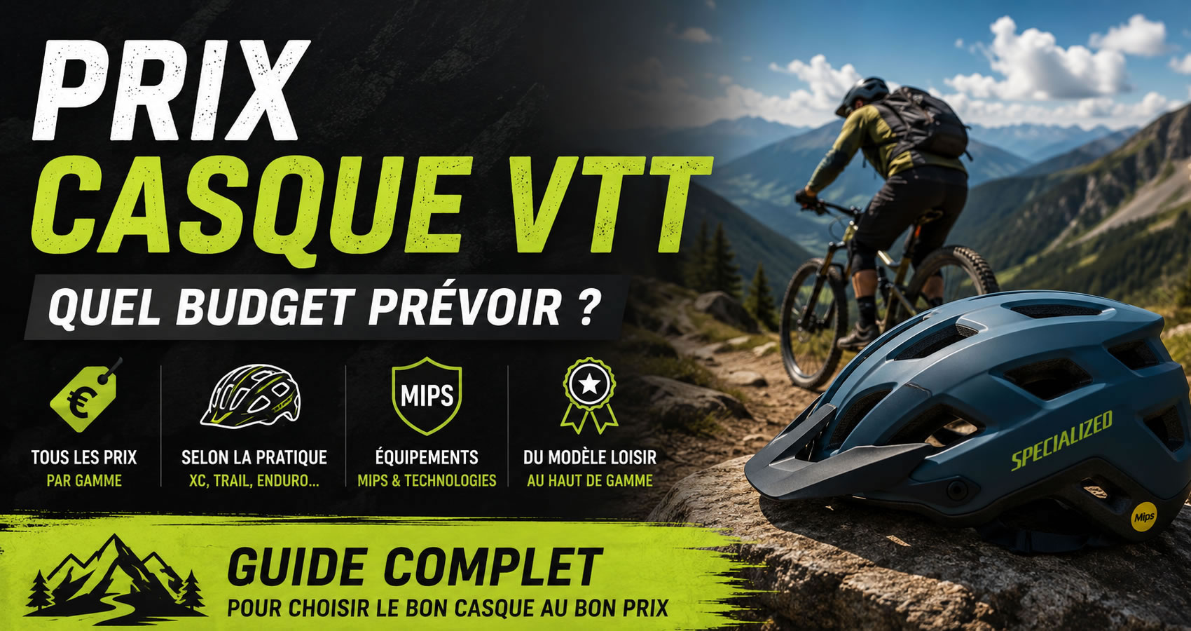 Prix d'un casque VTT : quel budget pr&eacute;voir ?