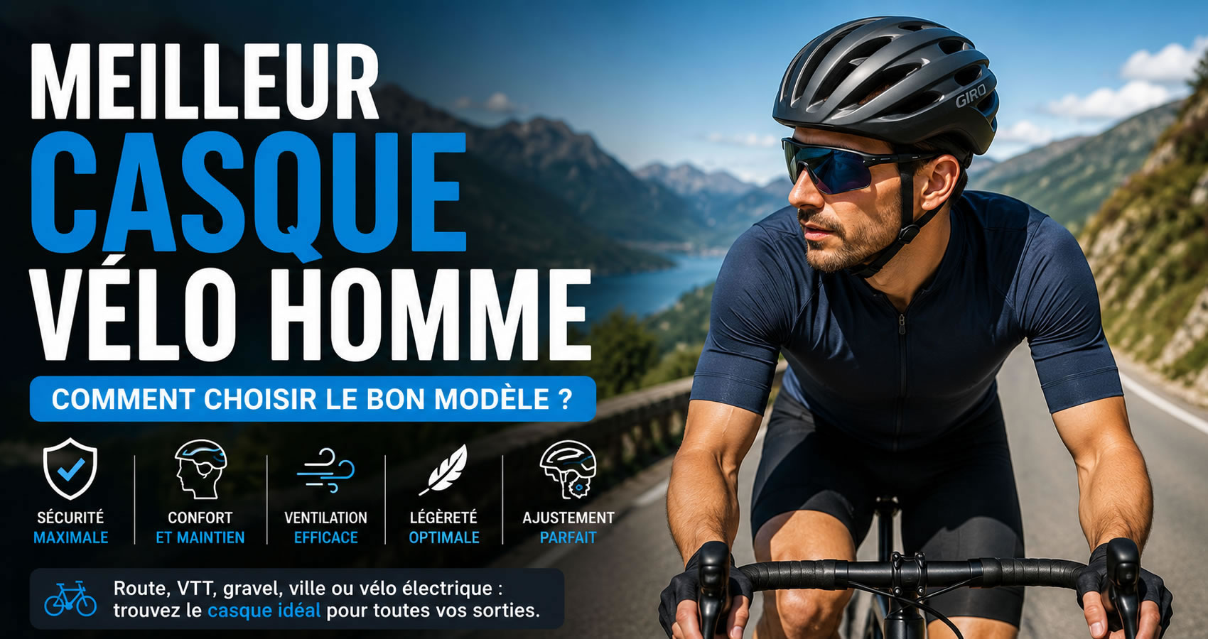 Meilleur casque v&eacute;lo route : comment choisir le bon mod&egrave;le ?