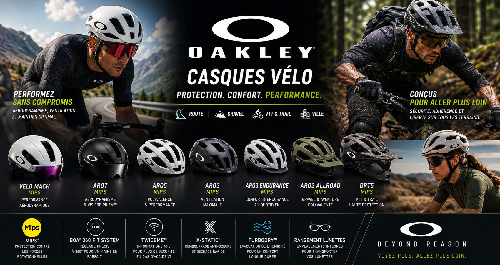 Casque v&eacute;lo Oakley