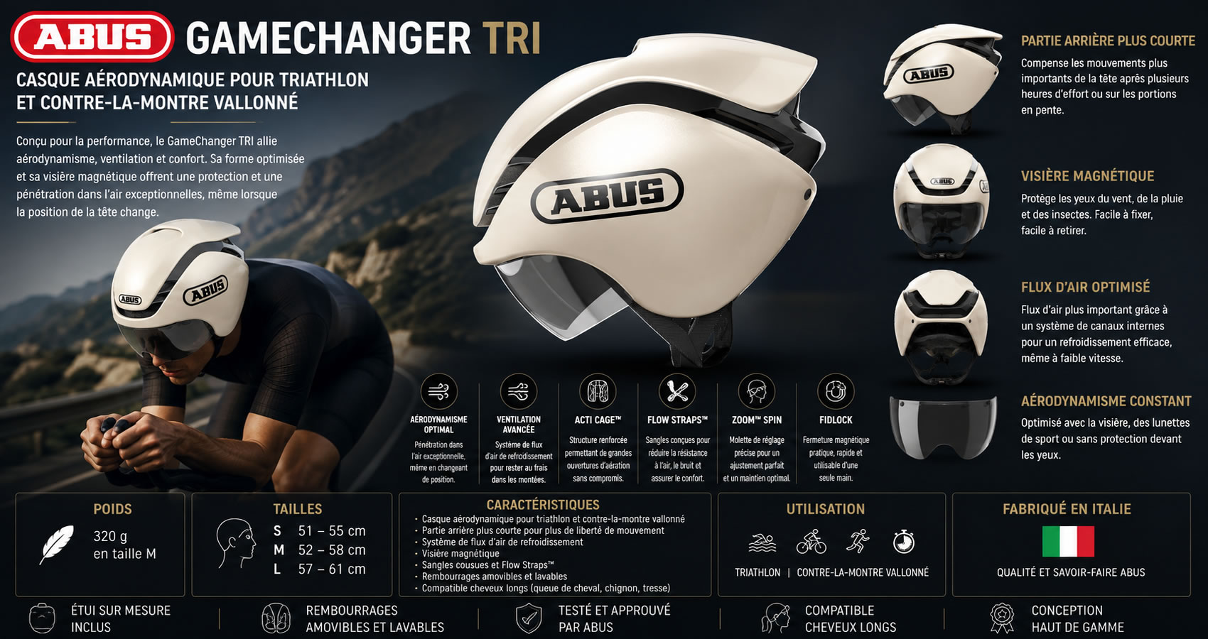 ABUS GameChanger Tri