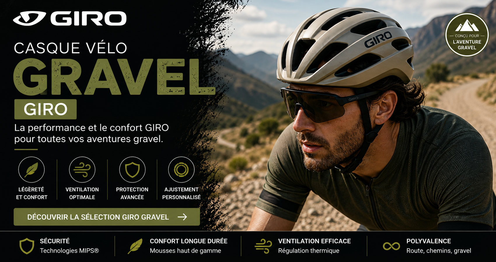 Casque gravel GIRO