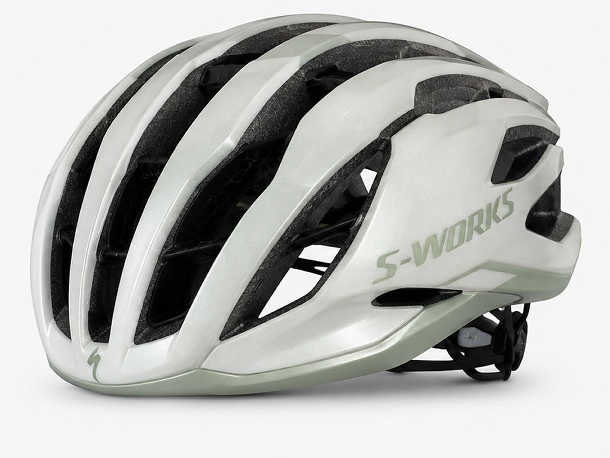 Casque route SPECIALIZED S-Works Prevail 3 White Sage Metallic